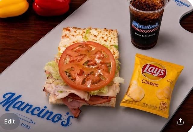 1/4 Ham and Turkey Grinder Combo.