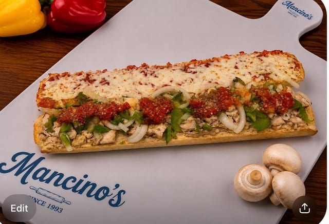 Whole Chicken Parm Grinder.