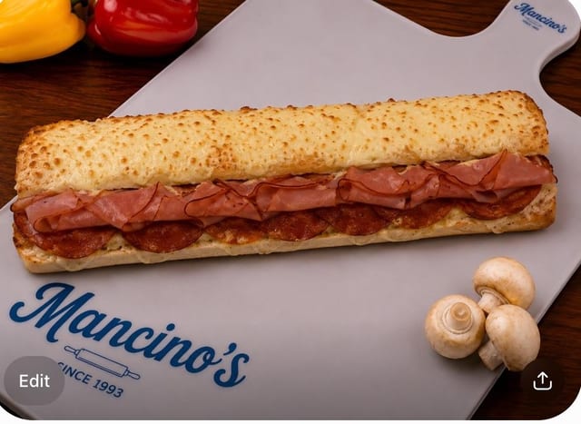 Whole Ham, Cheese and Salami.