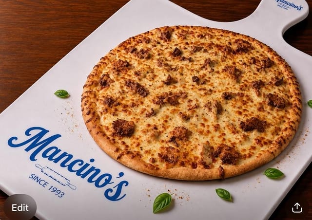 XL BBQ Chicken Pizza.