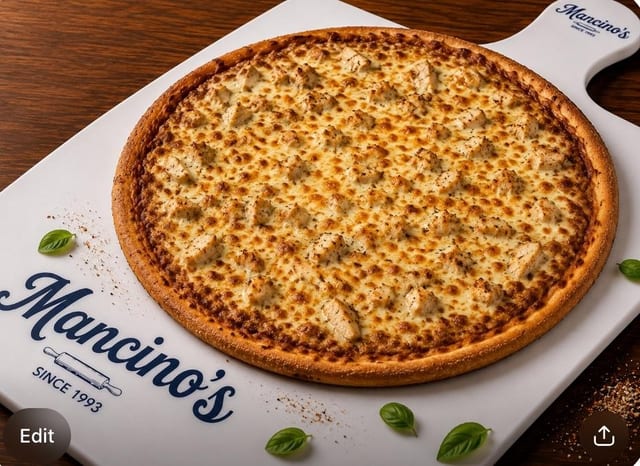 Medium BBQ Chx Pizza.