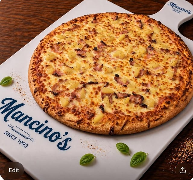 GF Chicken Bacon Ranch Pizza.