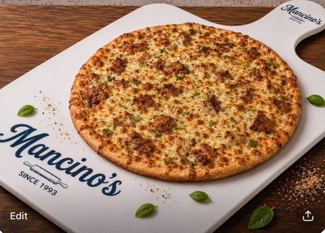 XL Chicken Bacon Ranch Pizza.