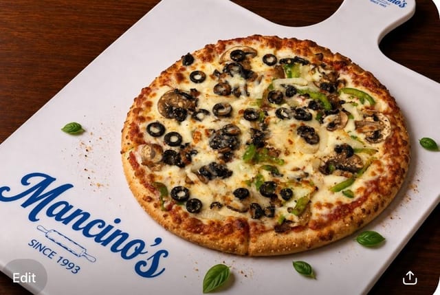 GF Veggie Pizza.