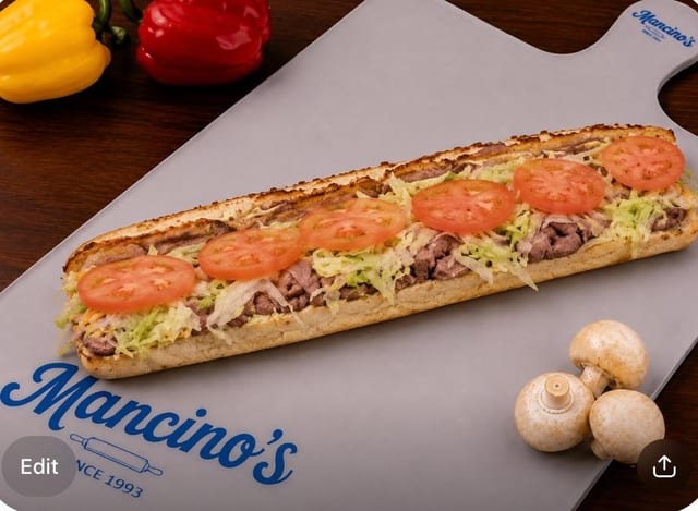 Whole Mancinos Club Grinder.