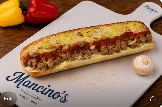 Whole Stromboli Grinder.