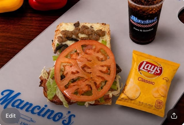 1/4 Italian Combo Grinder Combo.